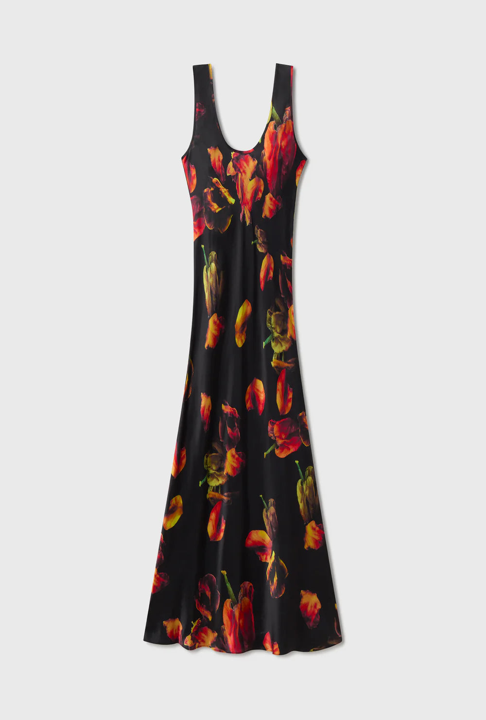 Scoop Neck Dress - Tulipa Black
