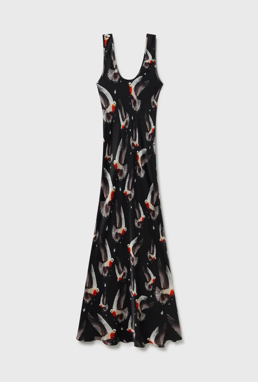 Scoop Neck Dress Bleeding Dove