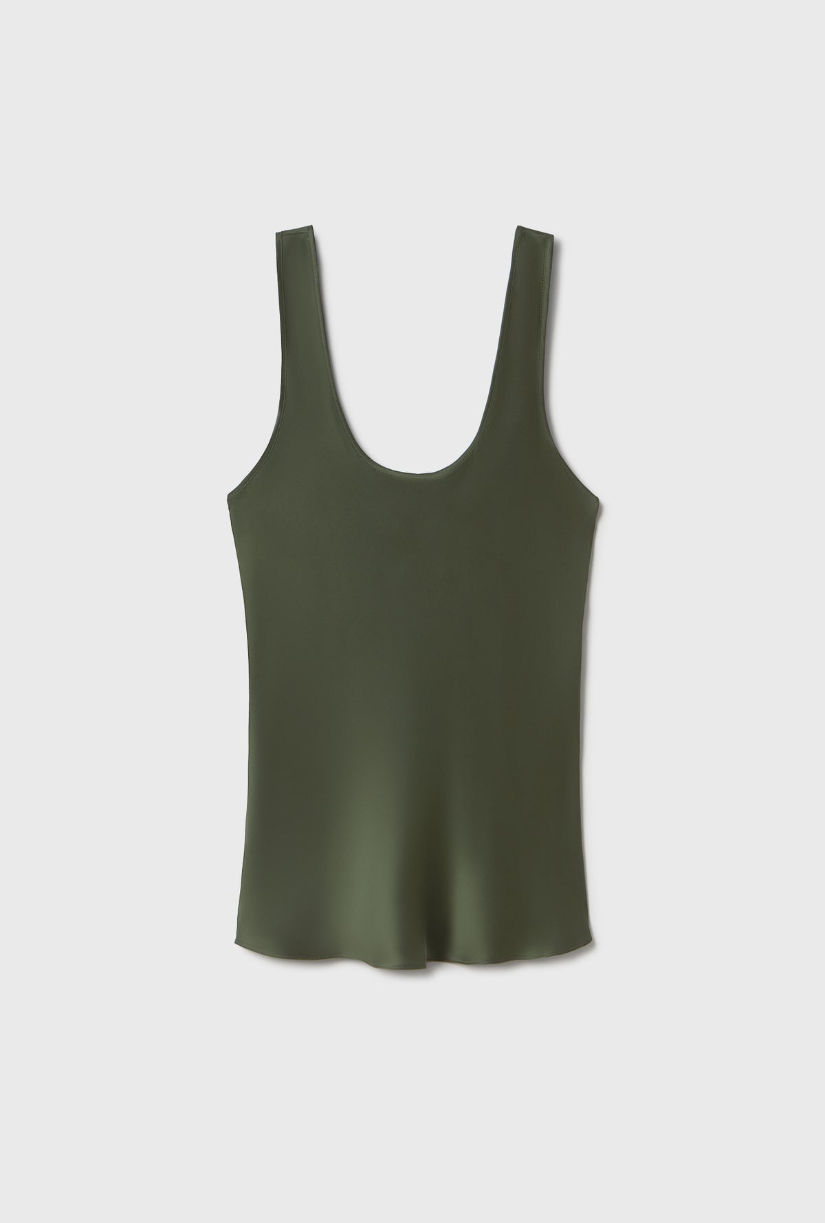 Scoop Neck Tank - Cedar