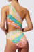 The Randall Leaf Print Onepiece
