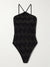 Black Chevron Onepiece