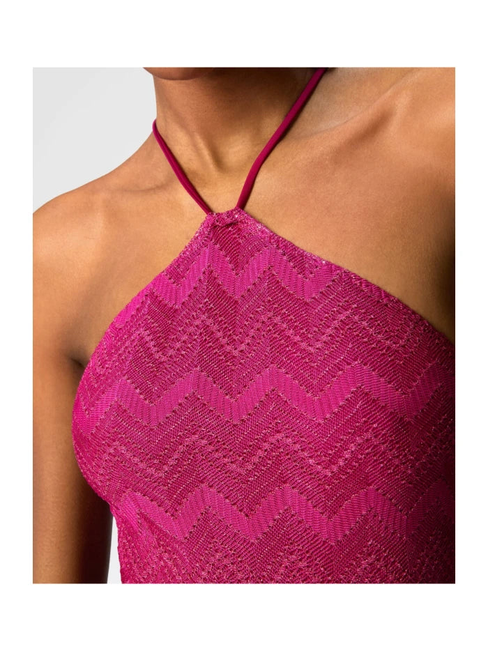 Pink Chevron Onepiece