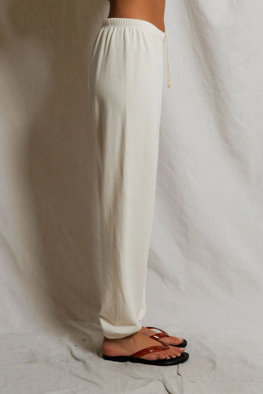Johnny French Terry Sweatpants - Ivory