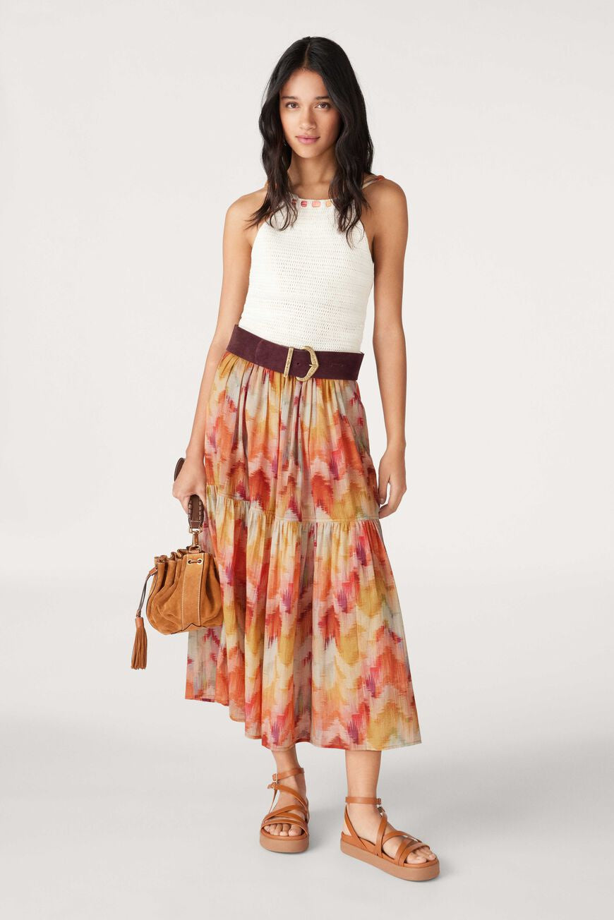 Amalia Ocre Skirt