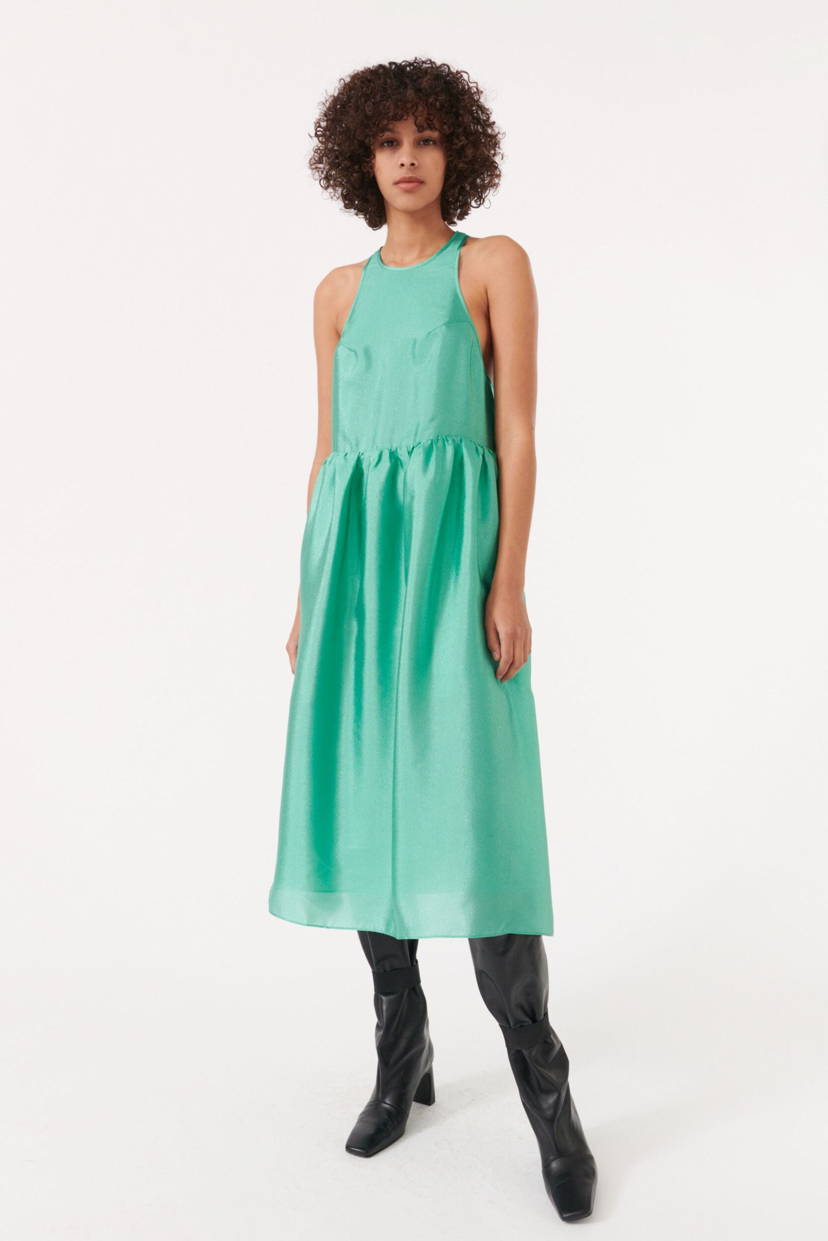 Adeva Creme de Menthe Dress