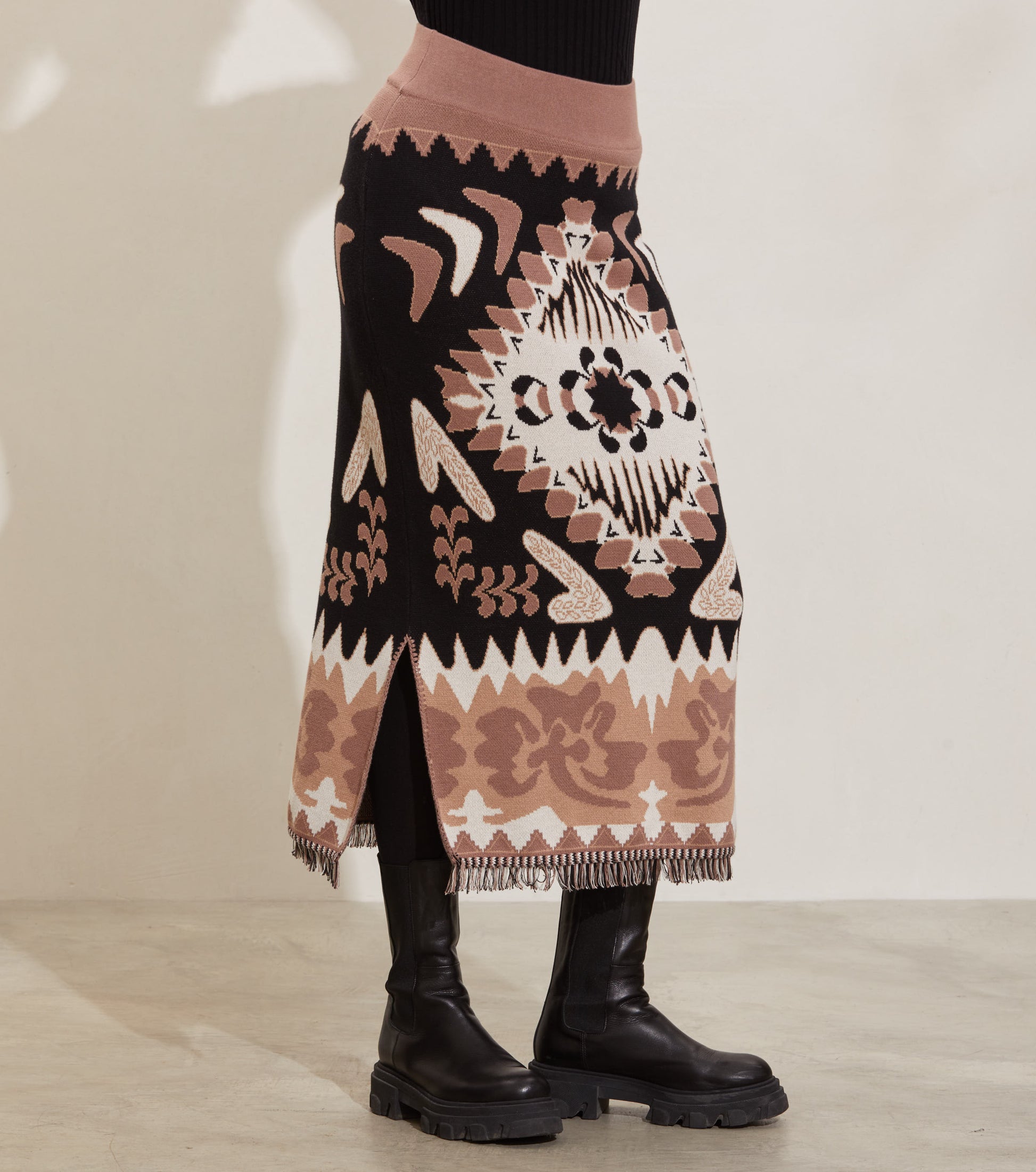 Anya Cotton Knit Skirt