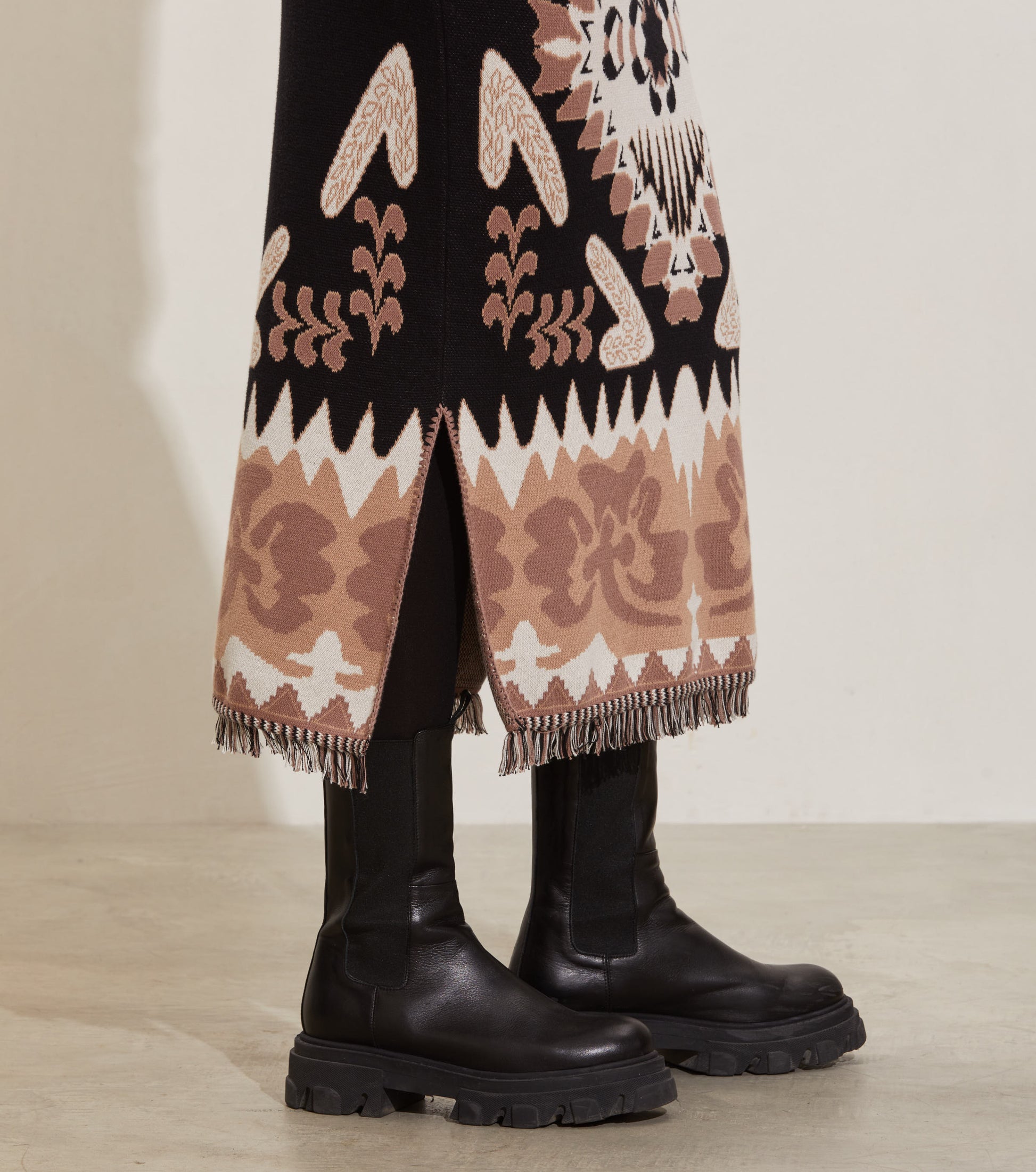 Anya Cotton Knit Skirt