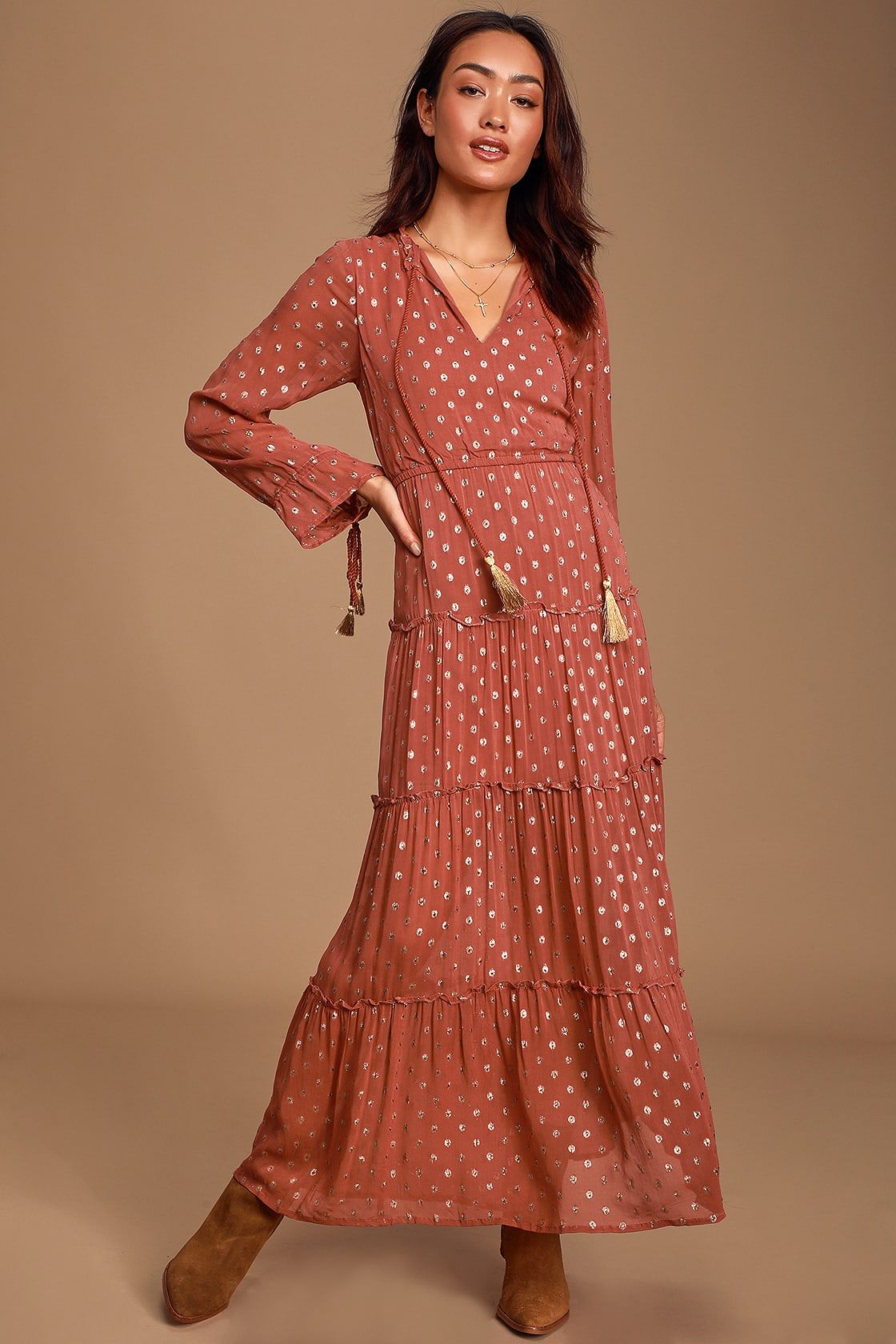 Elle Tiered Maxi