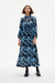 Amber Dress - Blue Flower