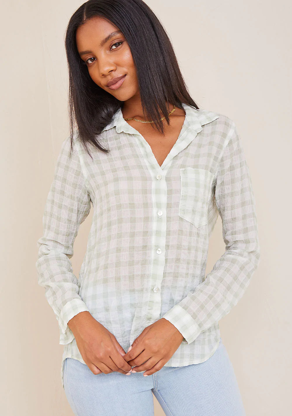 Bella Dahl Pocket Button Down
