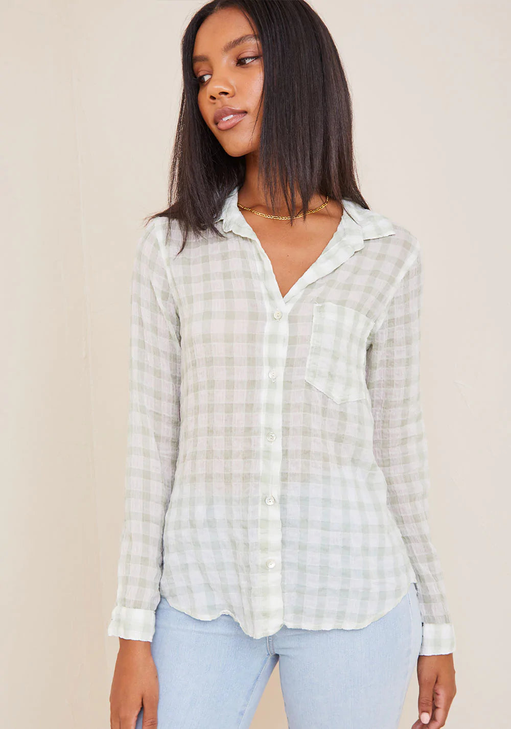 Bella Dahl Pocket Button Down