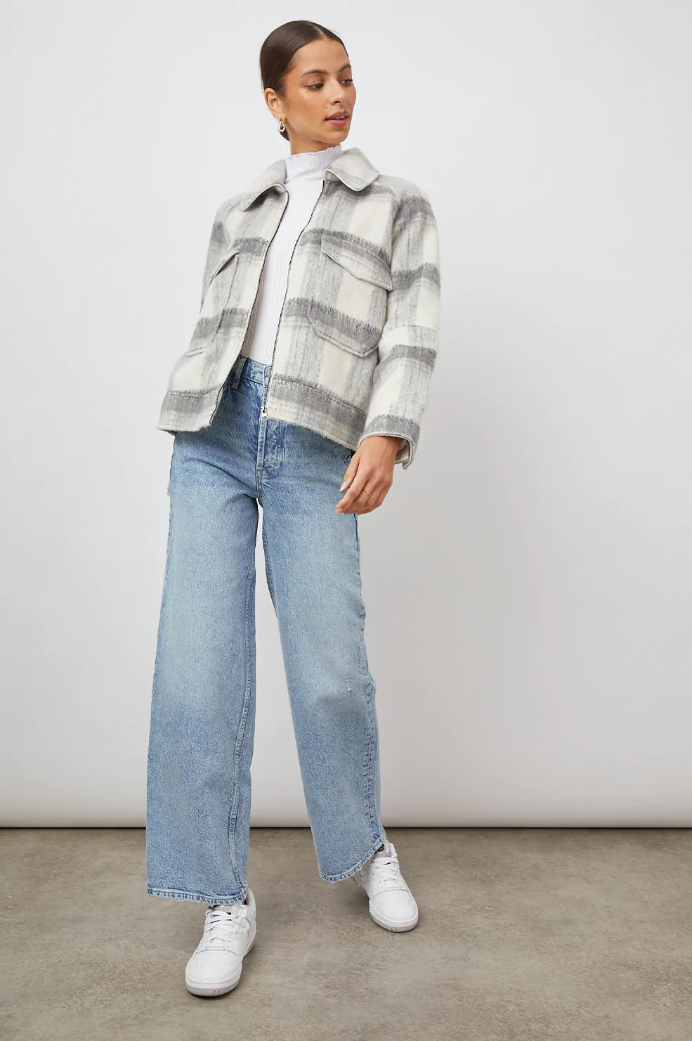 Cheyenne Jacket Snow Grey BOH ME LUXE