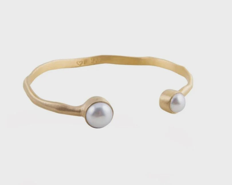 Double Pearl Cuff