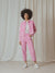 Pink Twill Jeans