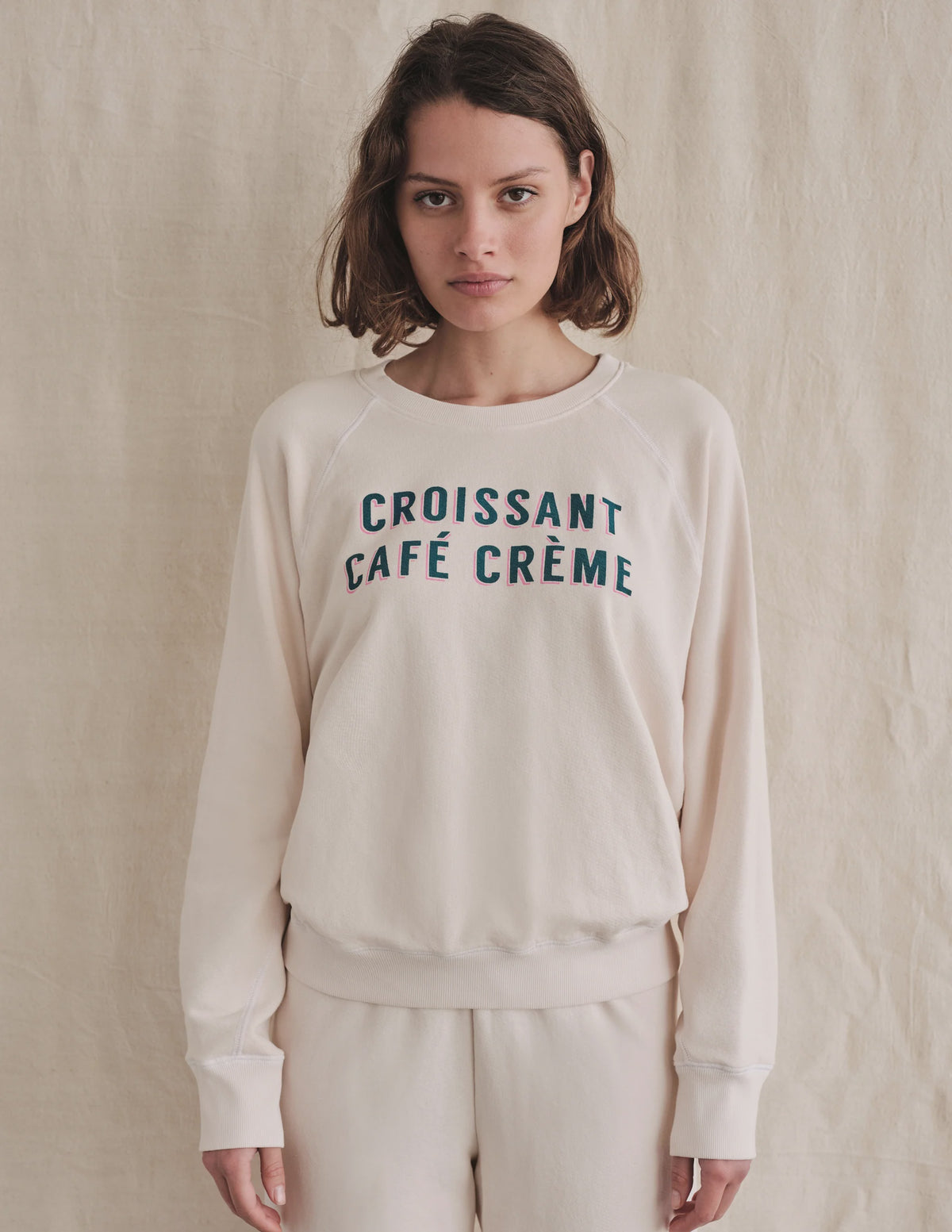 Croissant Sweatshirt - BOHÉME LUXE