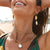 Gold Keshi Earrings