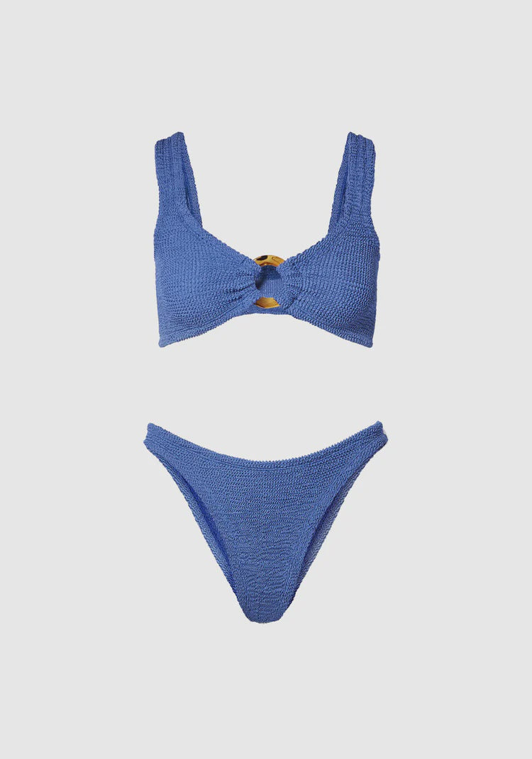Julia Metallic Denim Bikini