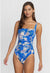 Blue Dove Ruched Onepiece