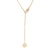 Green Ombre Bar Necklace