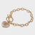 Gold Locket Bracelet