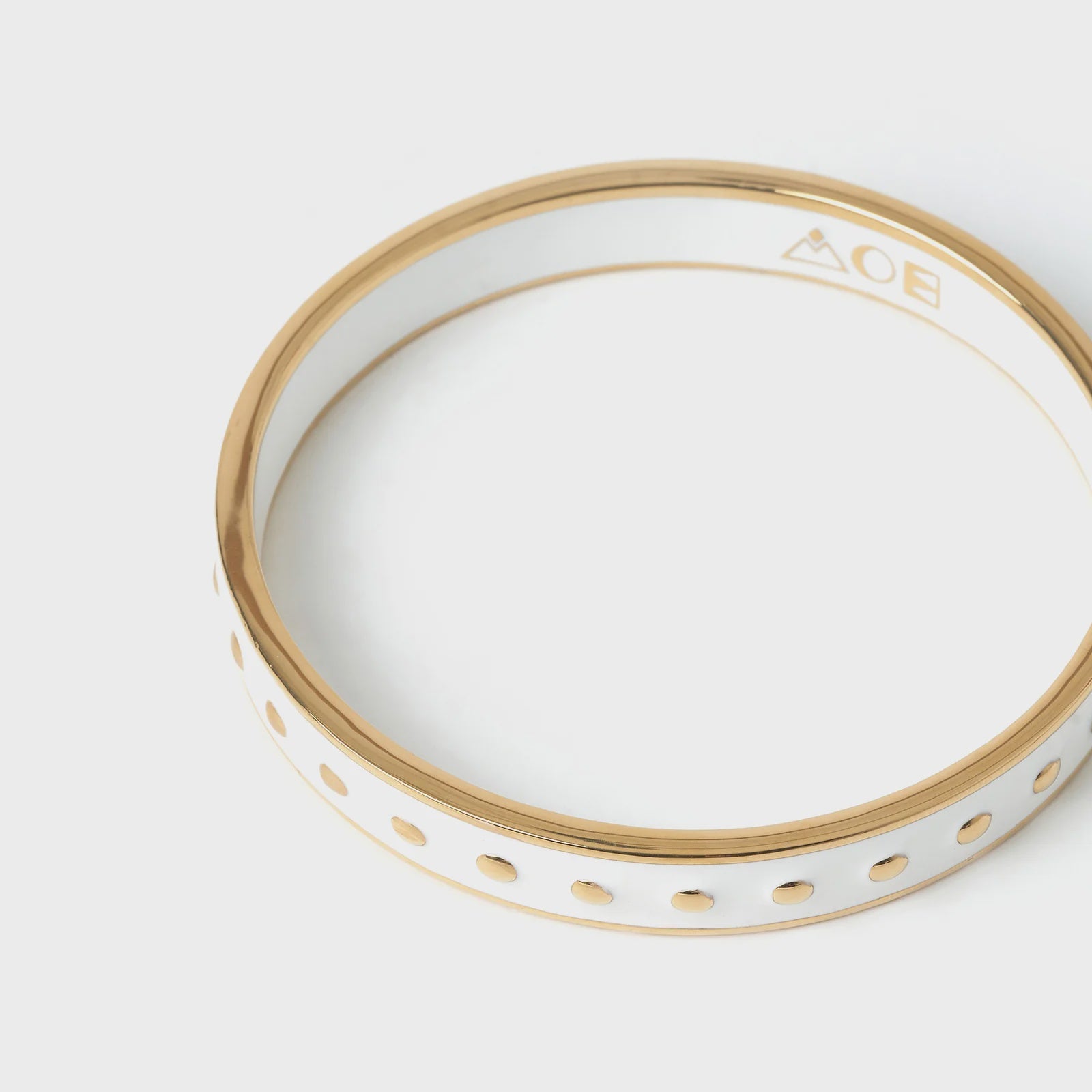 Rebel Gold And Enamel Bracelet