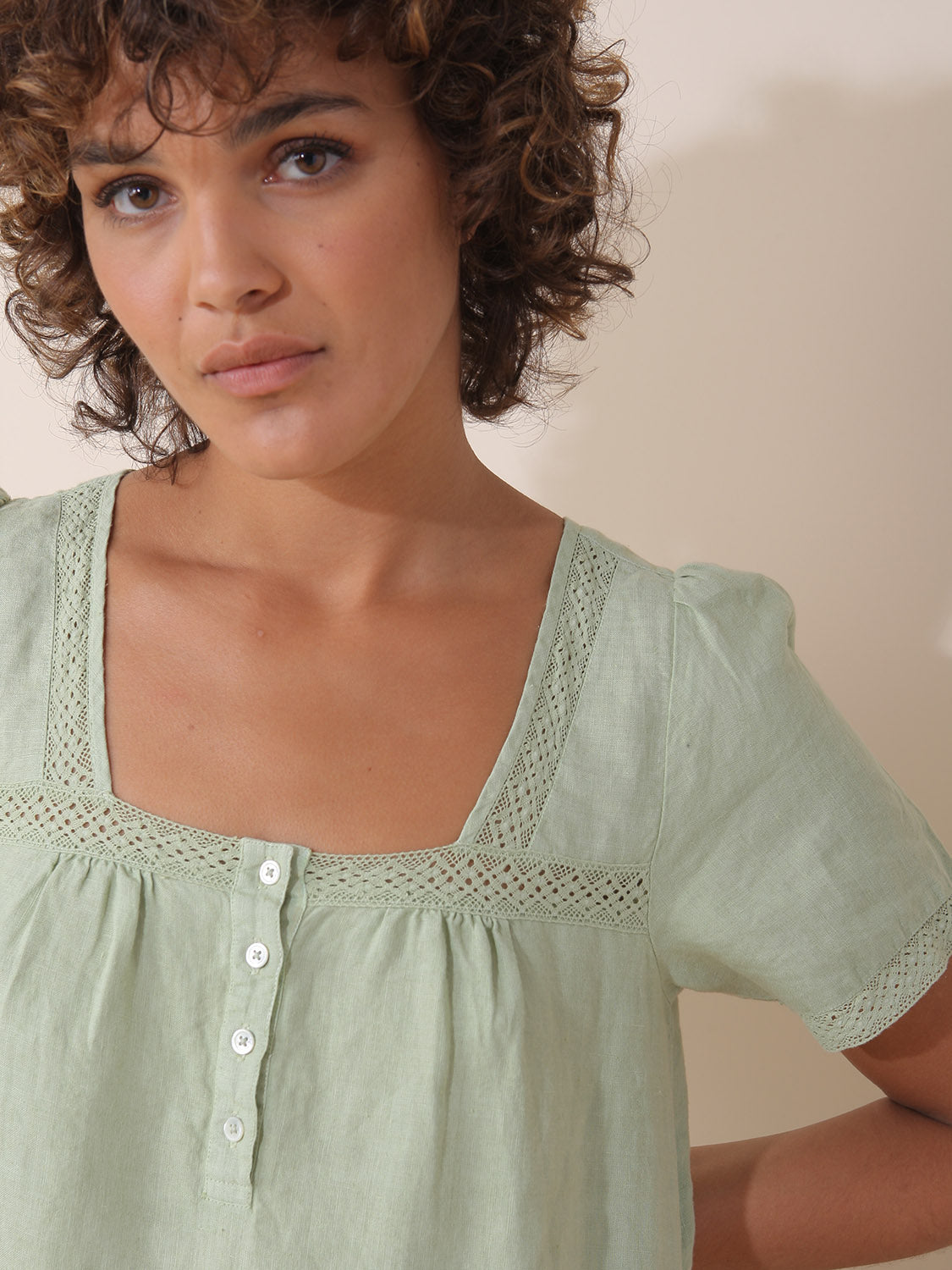 Romantic Hemp Dress