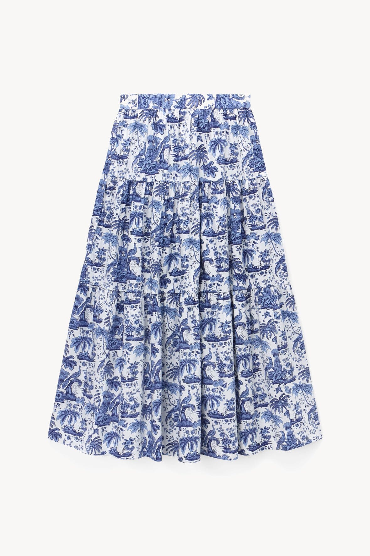 Sea Skirt - Blue Toile