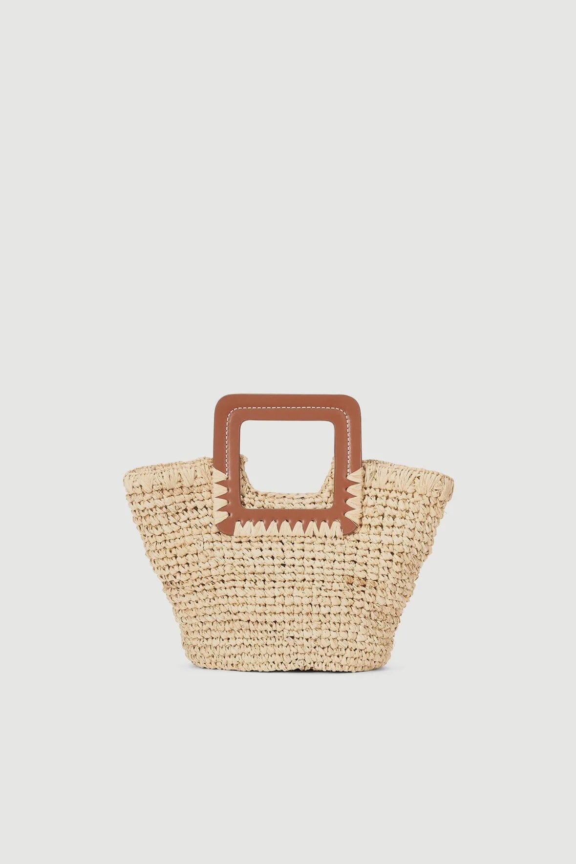 Shirley Mini Bucket Bag - Natural/Tan