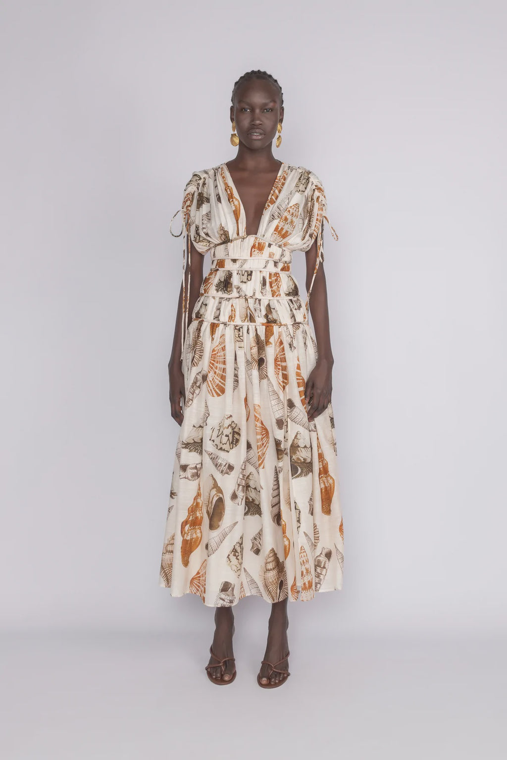 Shell and Rope Full Length Dress