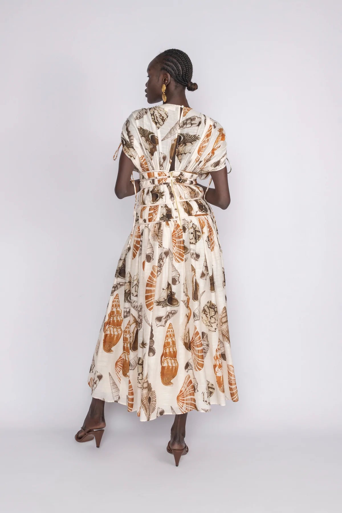 Shell and Rope Full Length Dress