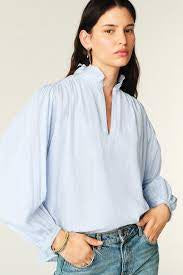 Spice Pale  Blue Blouse