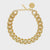 Flat Chain Necklace in Gold