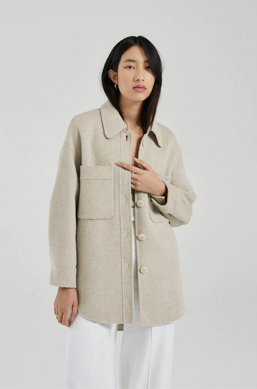 H&m hotsell shirt jacket