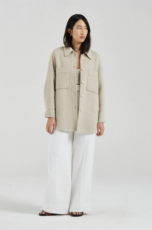 H&m 2025 shirt jacket