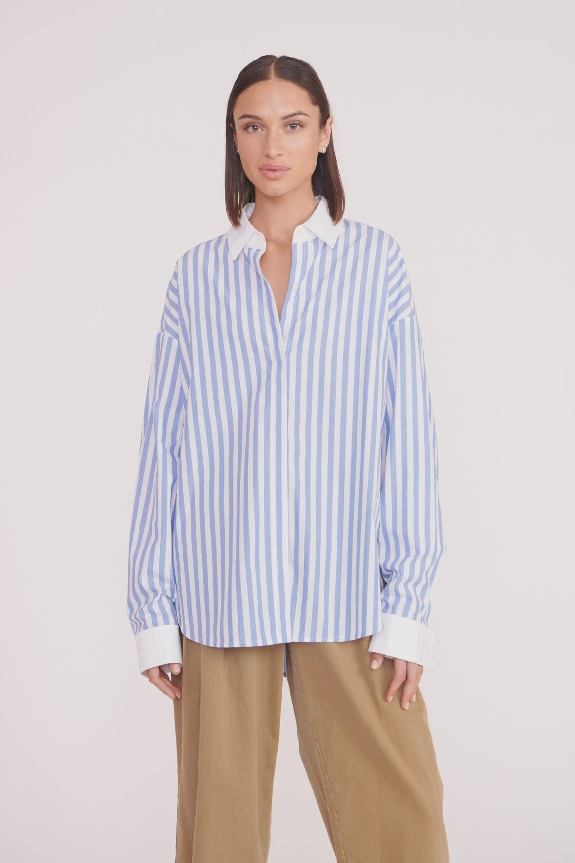 Logan Shirt in Sea Stripe