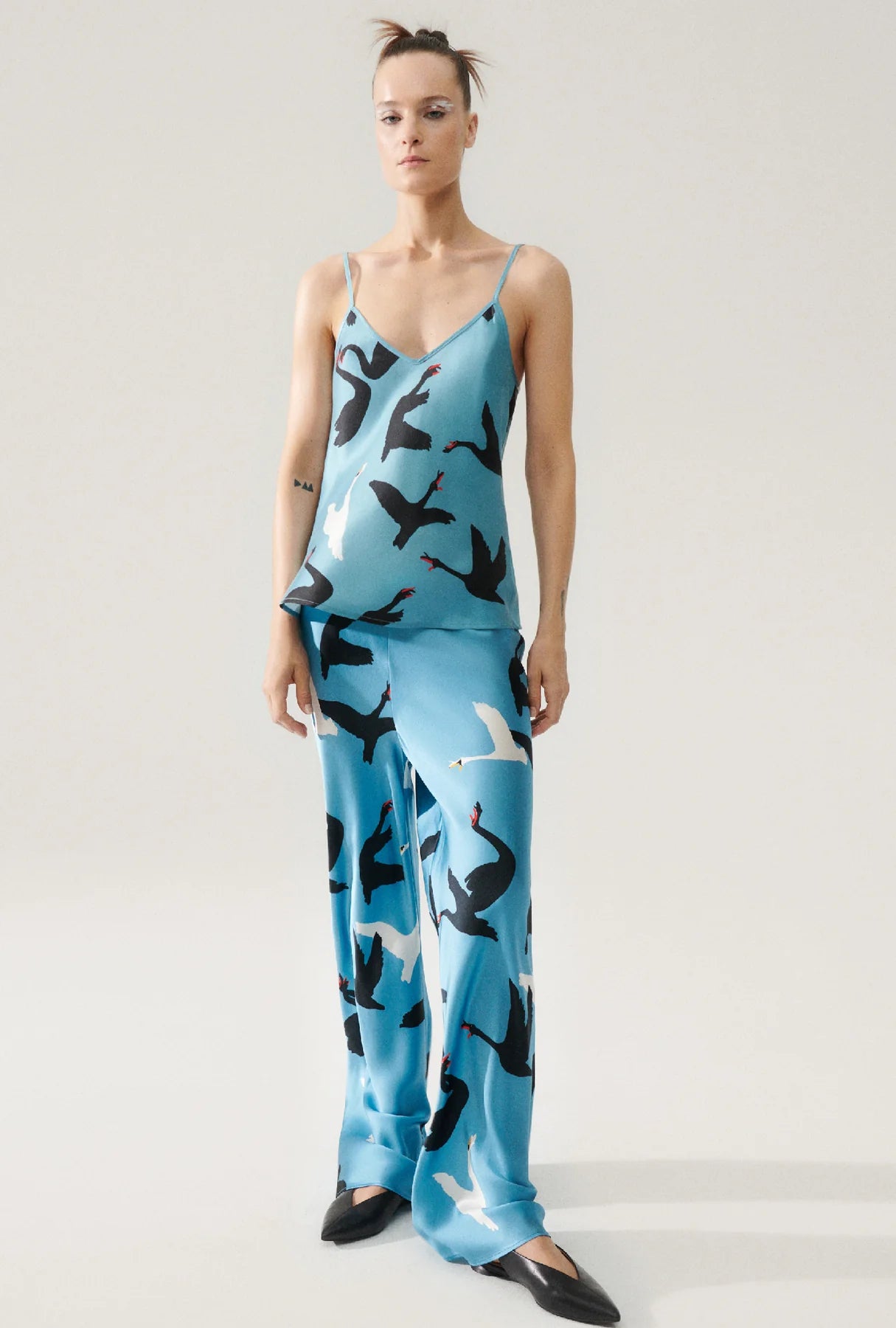 Silk sales shark pajamas