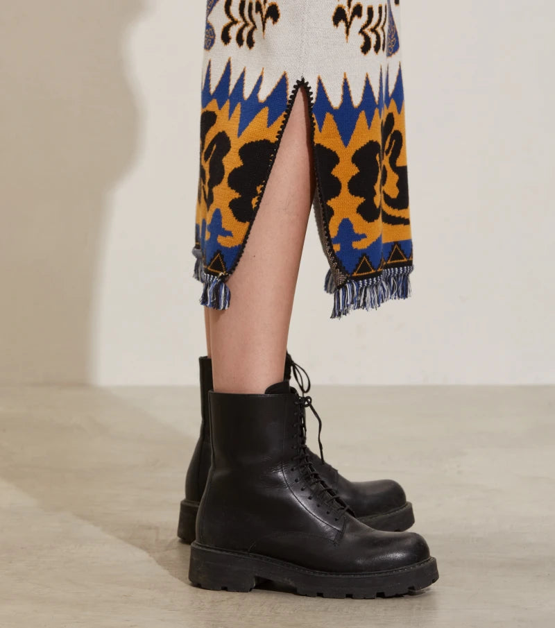 Anya Cotton Knit Skirt